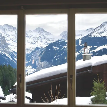 Cozy In Wengen With Views 아파트 라우터브루넨