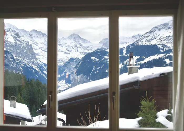 Cozy In Wengen With Views Lägenhet Lauterbrunnen
