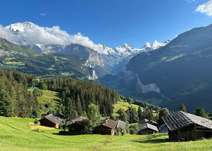 Cozy In Wengen With Views 라우터브루넨